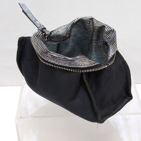 Cosmetic Bag Glitter Glimmer Date Night Bag Make-Up Bag Gently Used EUC - Picture 5 of 9